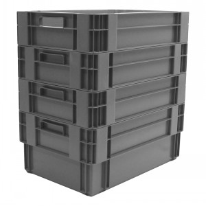 Standard Euro Box 60cm Solid Sides & Base 50 Litre